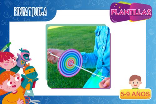 Plantillas | Pinta, juega y libera tu creatividad con estas ruletas de colores