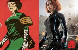 Mira cómo lucen los Avengers originales comparados con lo que vemos en las películas 