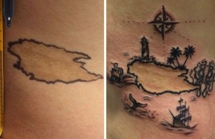 15 personas que transformaron sus marcas de nacimiento en alucinantes tatuajes