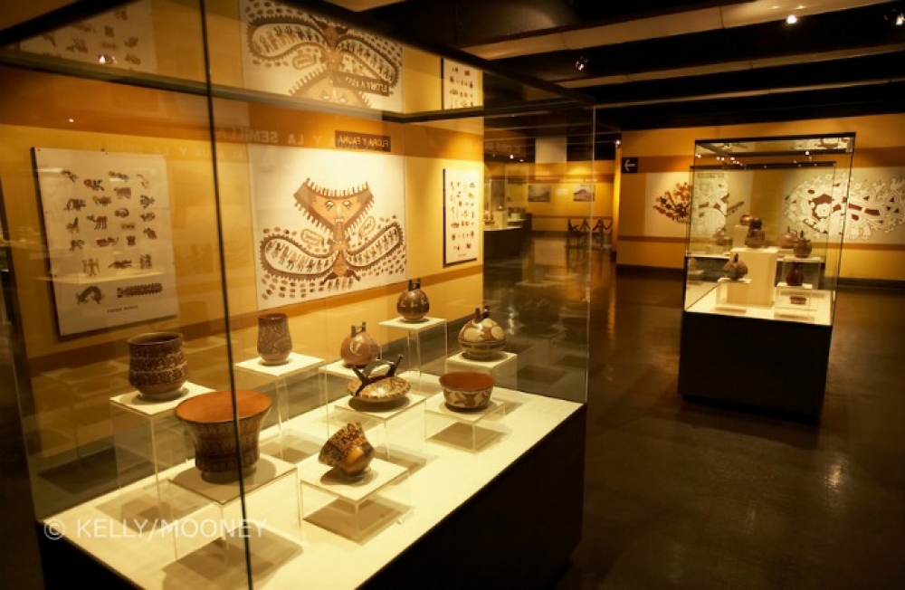 El sol brilla en el Museo de Oro del Perú