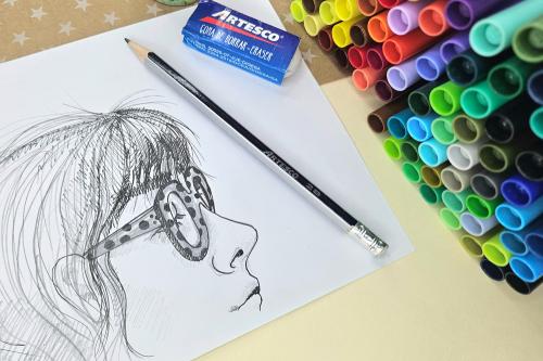 Tutorial nivel fácil: ¿Cómo dibujar lentes en un rostro?