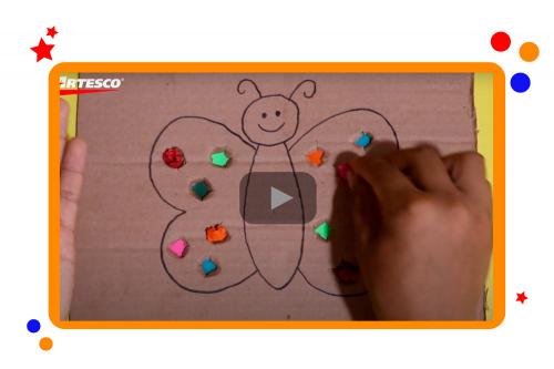 Video | Vamos a crear mariposas de colores